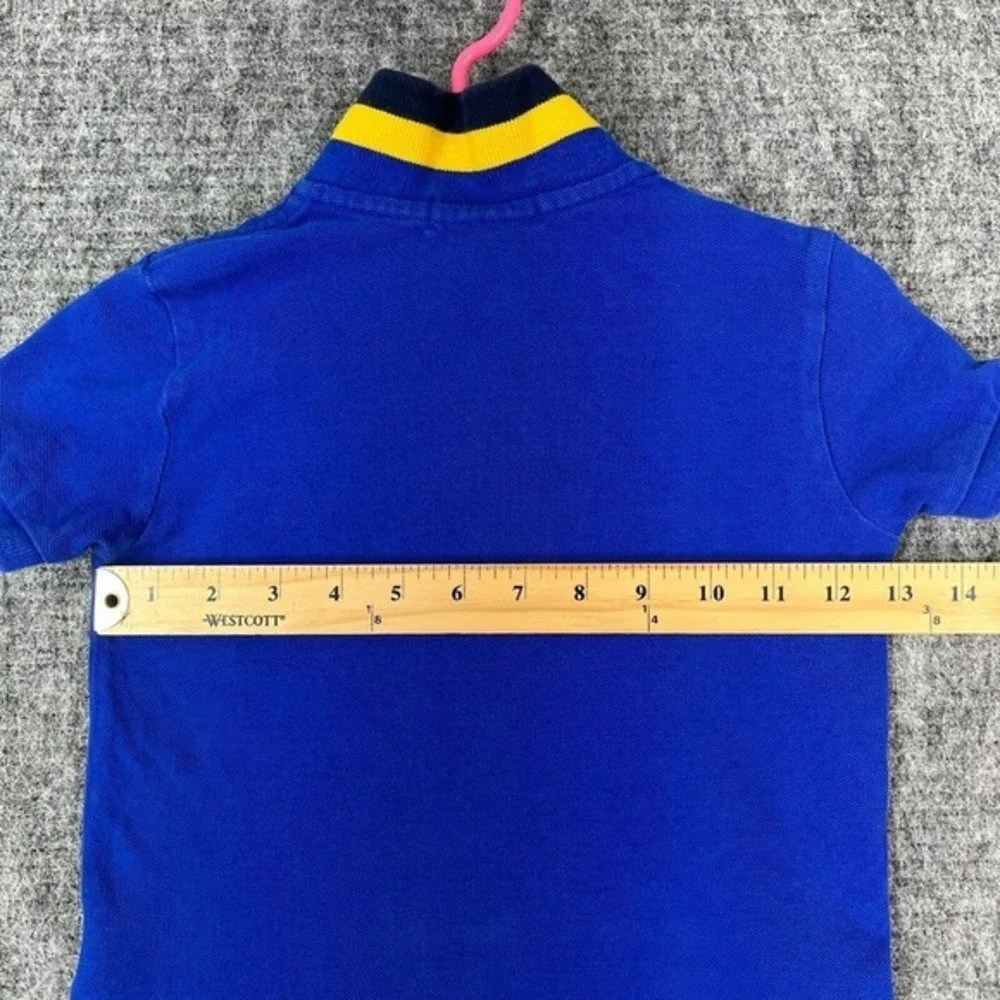 Polo Ralph Lauren Boys Size 4 Short Sleeve‎ Rugby Shirt 4 Pony Regular Fit